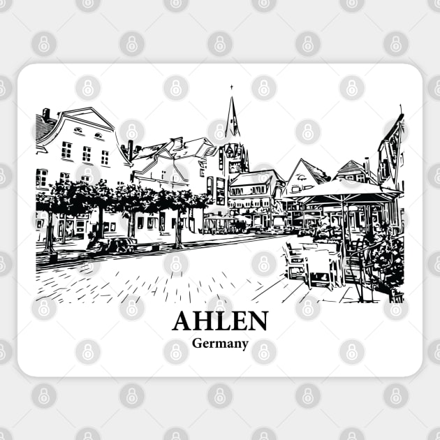 Ahlen - Germany Sticker by Lakeric